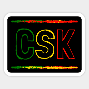 Cap Skirring Senegal CSK Sticker